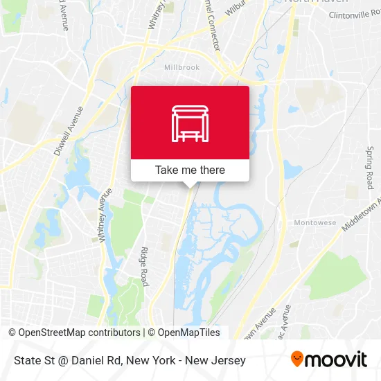 State St @ Daniel Rd map