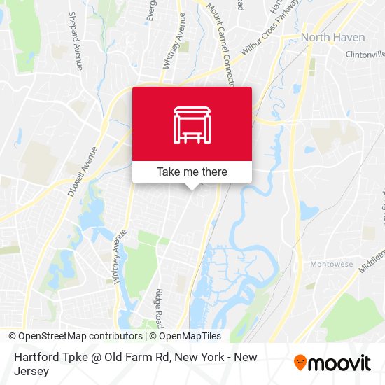 Hartford Tpke @ Old Farm Rd map