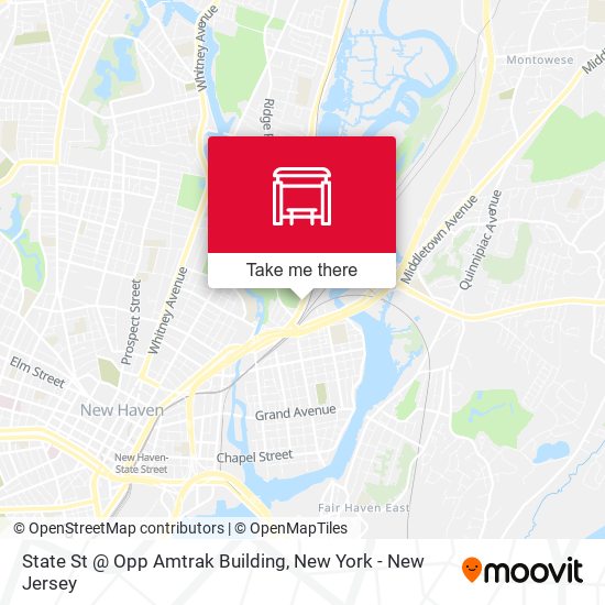 Mapa de State St @ Opp Amtrak Building