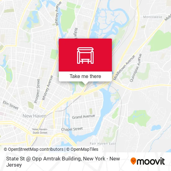 Mapa de State St @ Opp Amtrak Building
