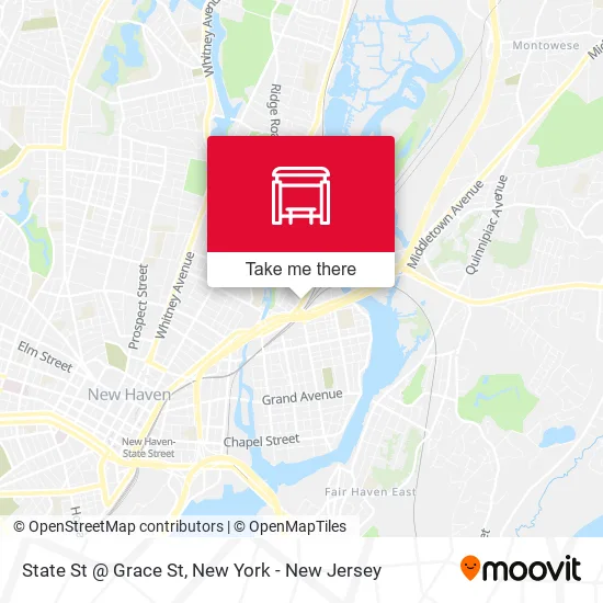 Mapa de State St @ Grace St