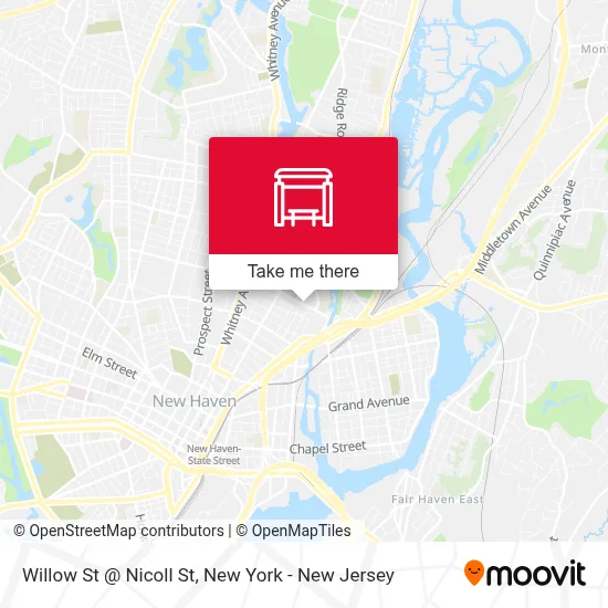 Willow St @ Nicoll St map