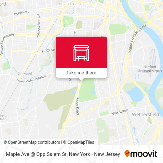 Maple Ave @ Opp Salem St map