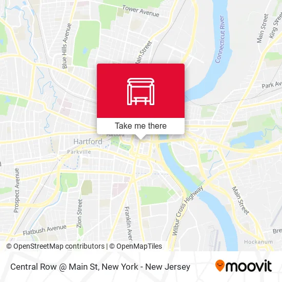 Mapa de Central Row @ Main St