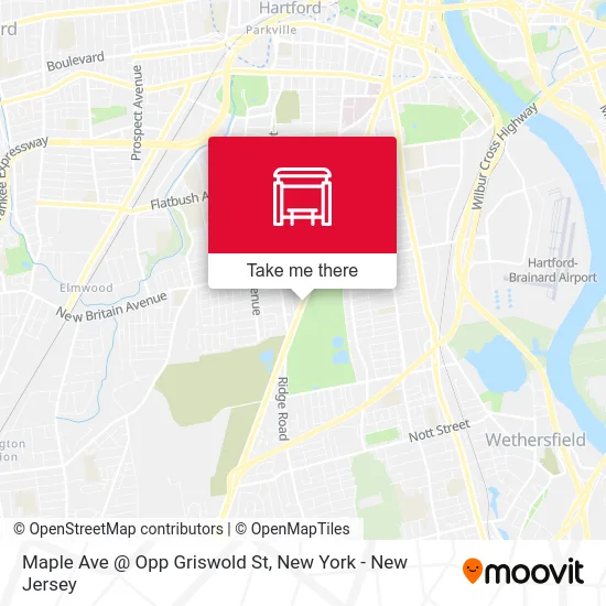 Maple Ave @ Opp Griswold St map