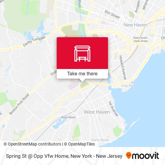 Spring St @ Opp Vfw Home map