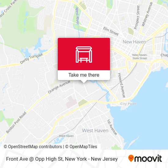 Front Ave @ Opp High St map