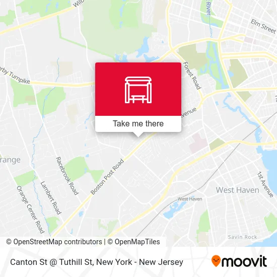 Canton St @ Tuthill St map