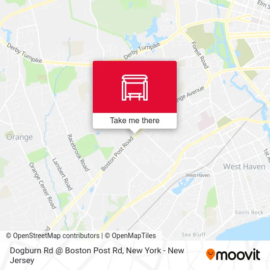 Dogburn Rd @ Boston Post Rd map