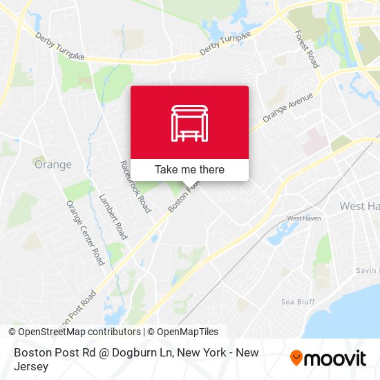 Mapa de Boston Post Rd @ Dogburn Ln