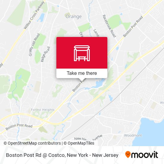 Mapa de Boston Post Rd @ Costco