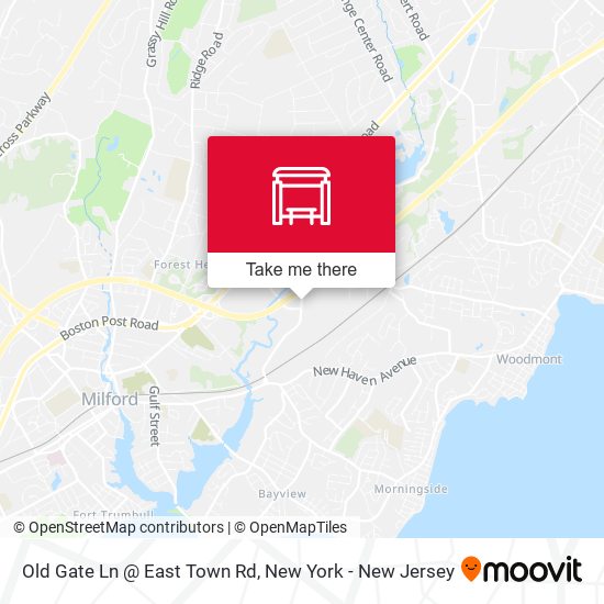 Old Gate Ln @ East Town Rd map
