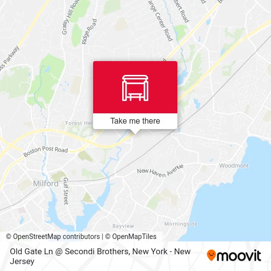 Old Gate Ln @ Secondi Brothers map