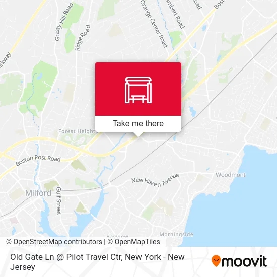 Old Gate Ln @ Pilot Travel Ctr map