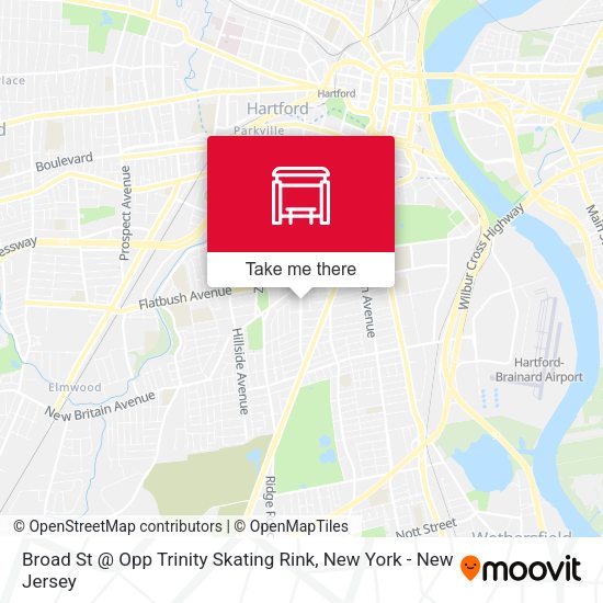 Mapa de Broad St @ Opp Trinity Skating Rink