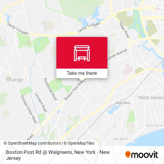 Mapa de Boston Post Rd @ Walgreens