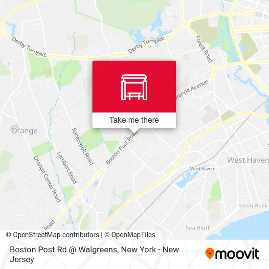 Boston Post Rd @ Walgreens map