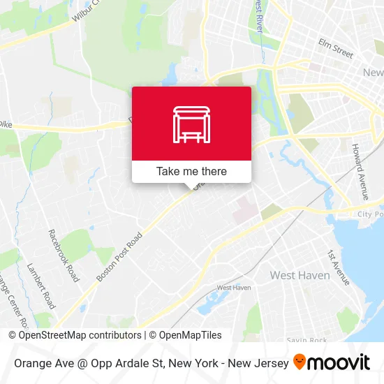 Orange Ave @ Opp Ardale St map