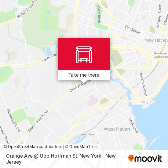 Mapa de Orange Ave @ Opp Hoffman St