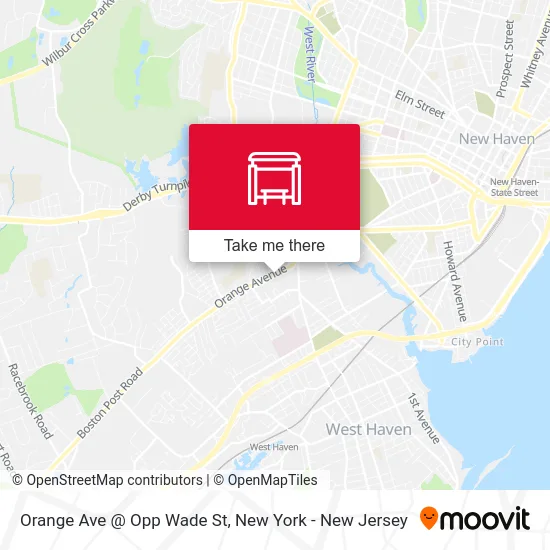 Orange Ave @ Opp Wade St map