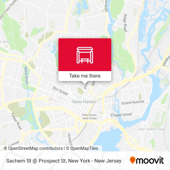 Sachem St @ Prospect St map