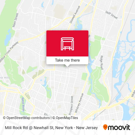 Mill Rock Rd @ Newhall St map