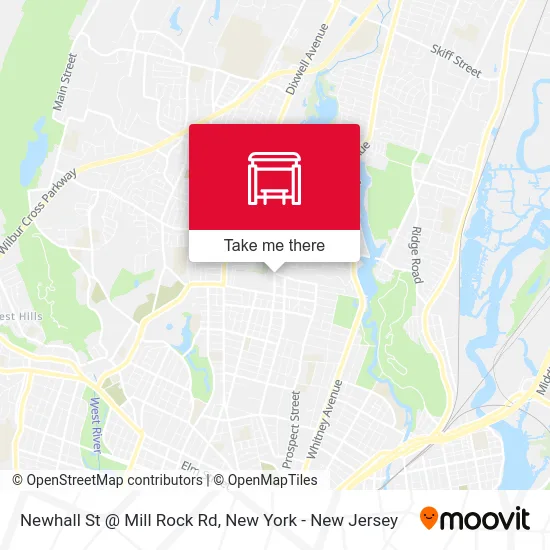 Newhall St @ Mill Rock Rd map