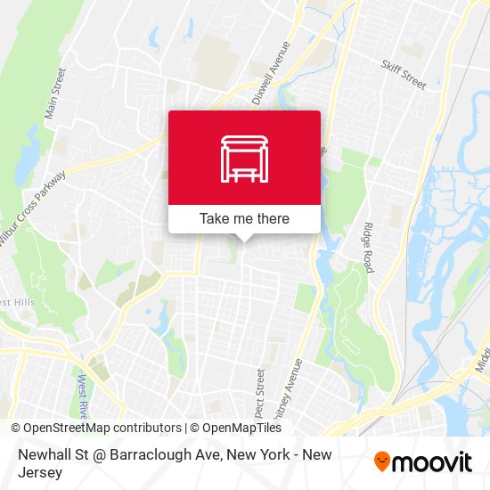 Mapa de Newhall St @ Barraclough Ave
