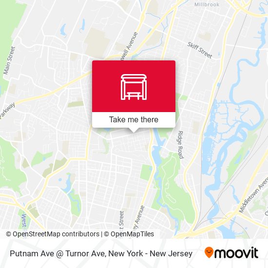 Mapa de Putnam Ave @ Turnor Ave