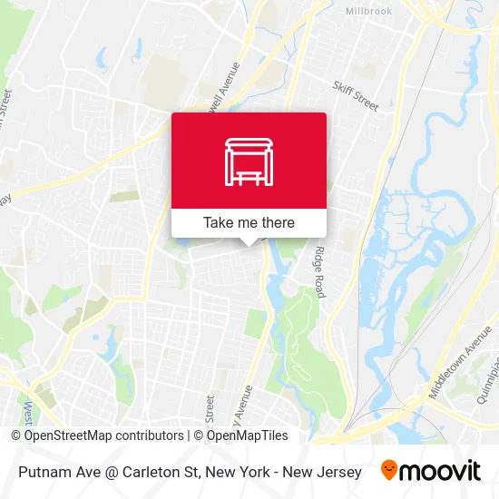 Putnam Ave @ Carleton St map