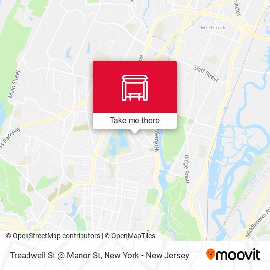 Treadwell St @ Manor St map
