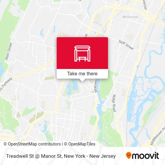 Treadwell St @ Manor St map