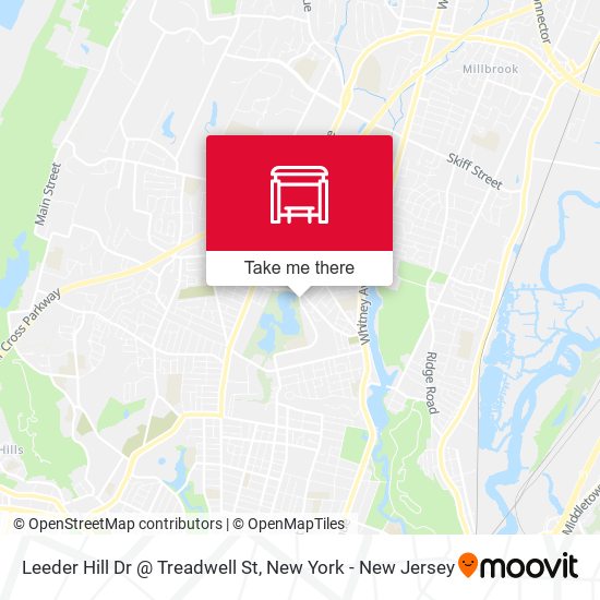 Mapa de Leeder Hill Dr @ Treadwell St