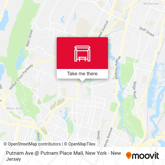 Putnam Ave @ Putnam Place Mall map