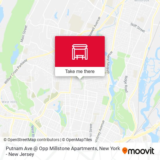 Putnam Ave @ Opp Millstone Apartments map