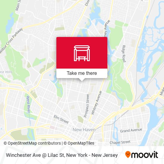 Mapa de Winchester Ave @ Lilac St