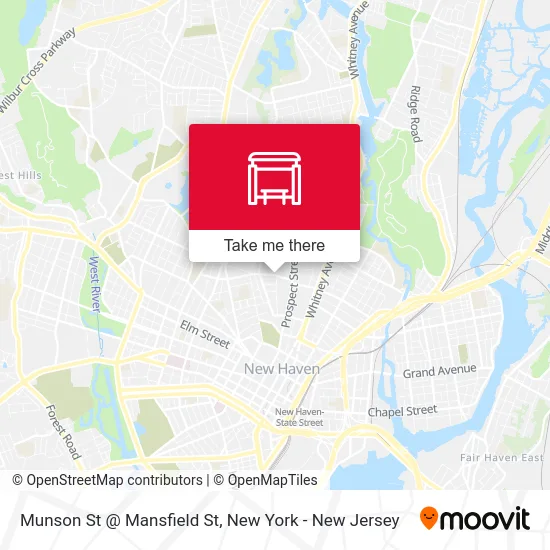 Munson St @ Mansfield St map