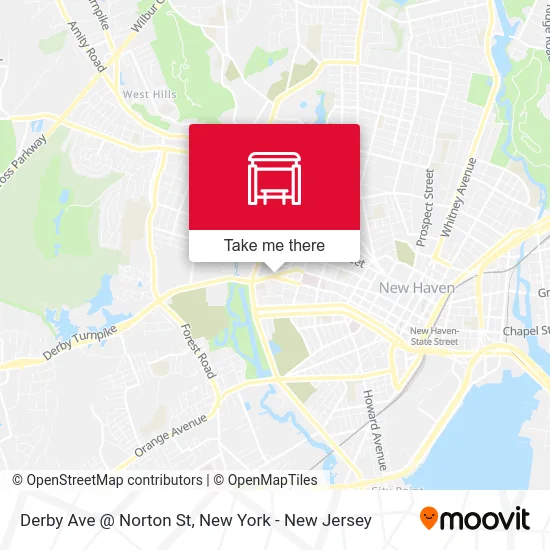 Derby Ave @ Norton St map