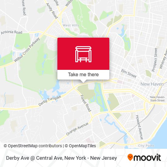 Mapa de Derby Ave @ Central Ave