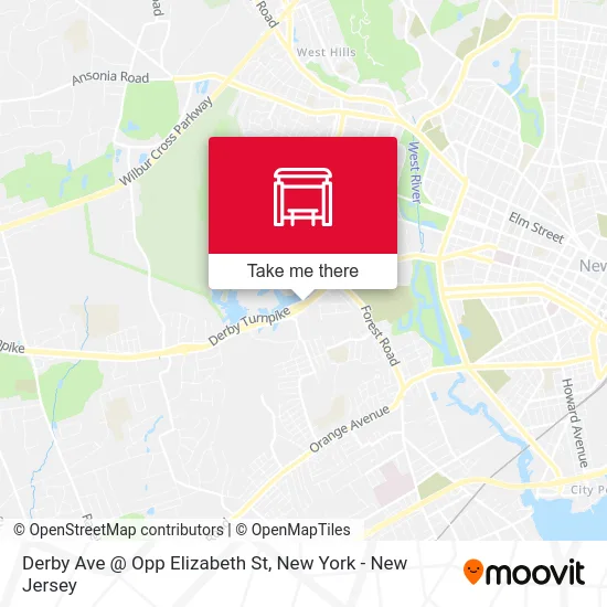 Derby Ave @ Opp Elizabeth St map