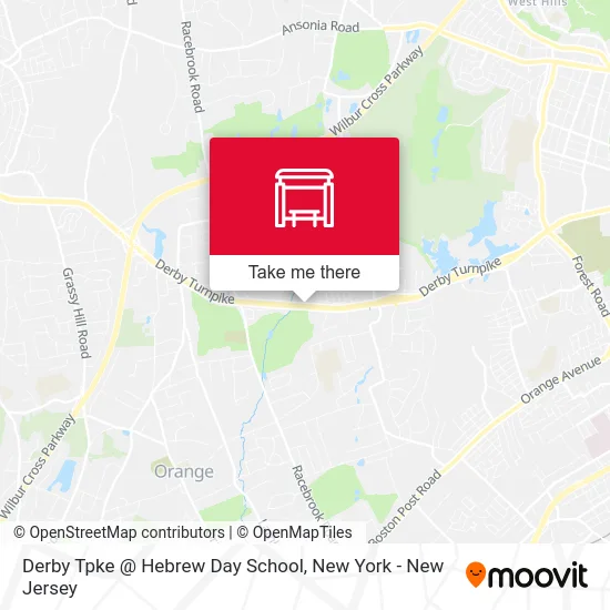 Derby Tpke @ Hebrew Day School map