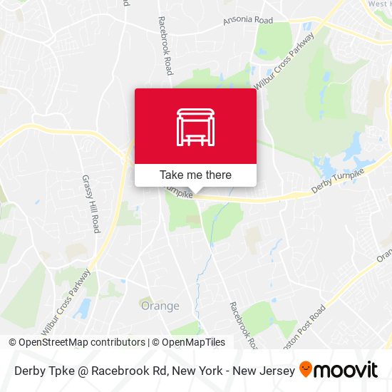 Mapa de Derby Tpke @ Racebrook Rd