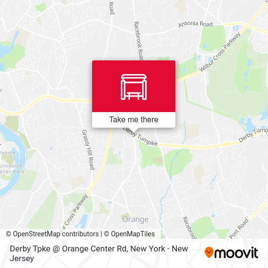 Derby Tpke @ Orange Center Rd map