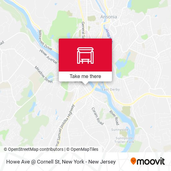 Howe Ave @ Cornell St map