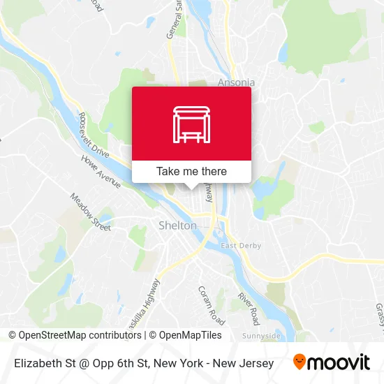 Elizabeth St @ Opp 6th St map