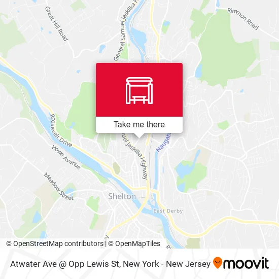Mapa de Atwater Ave @ Opp Lewis St