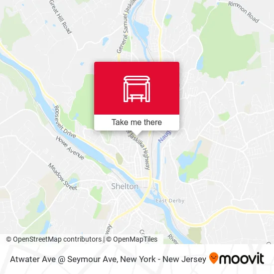 Mapa de Atwater Ave @ Seymour Ave