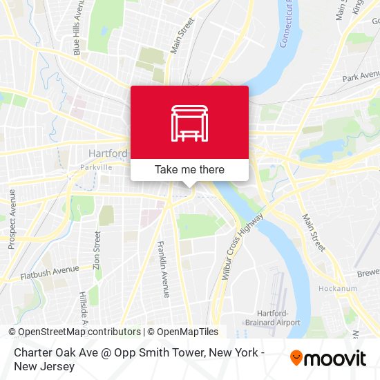 Mapa de Charter Oak Ave @ Opp Smith Tower