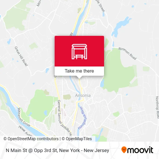 N Main St @ Opp 3rd St map