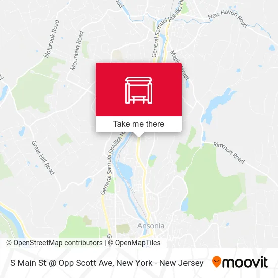 S Main St @ Opp Scott Ave map